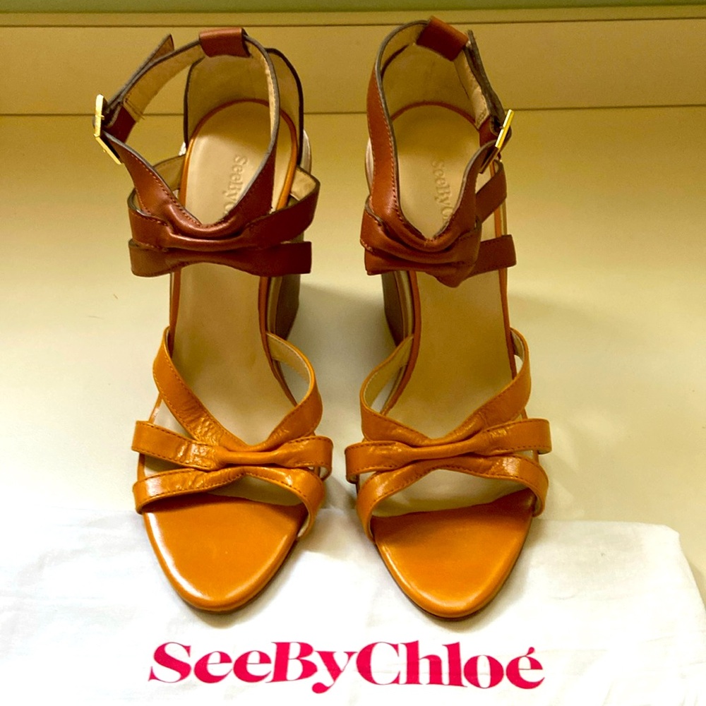 See by Chloe Wedge Sandals